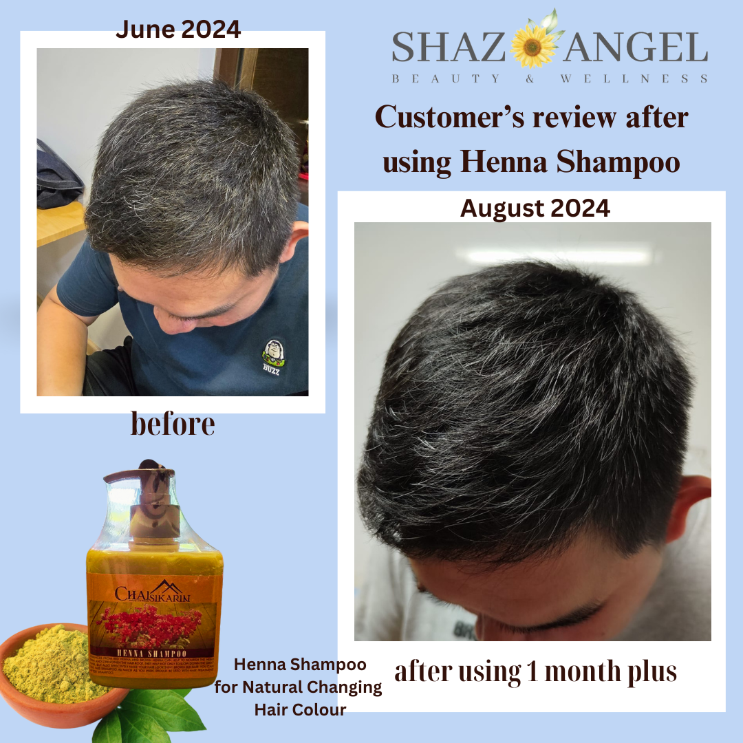 Henna Shampoo (For natural changing hair colour)