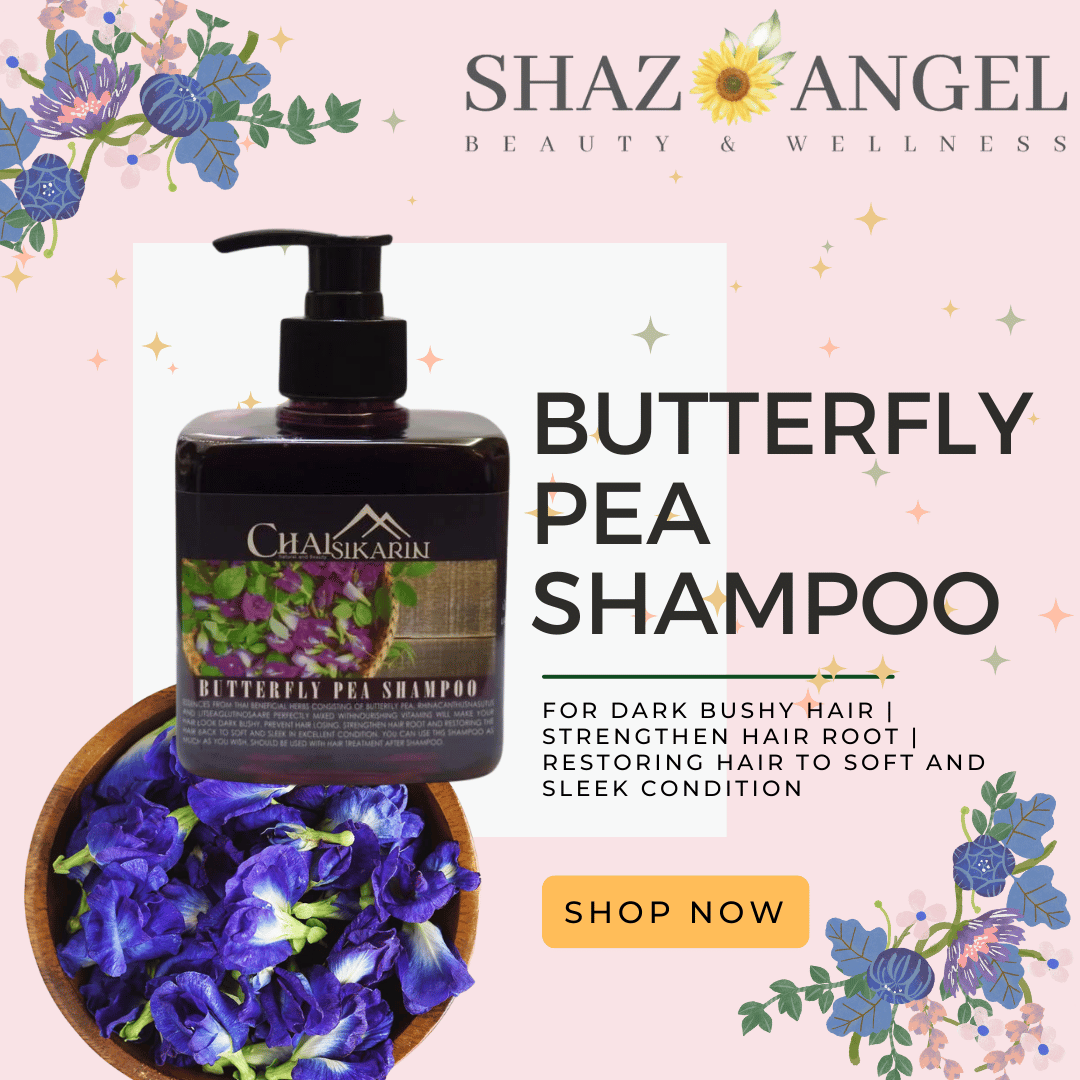 Butterfly Pea Shampoo (For Dark Bushy and Sleek Hair)
