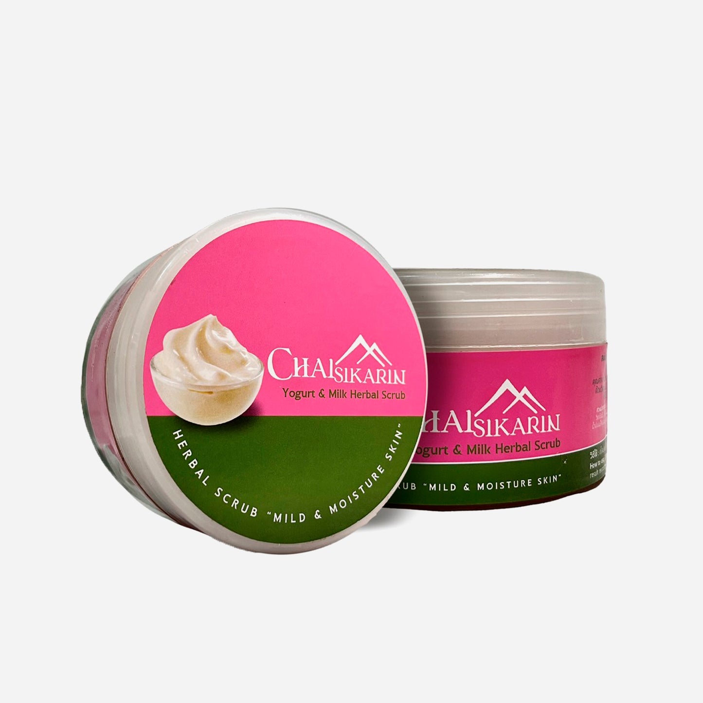 Yogurt & Milk Herbal Body Scrub (White, Soft & Moisture Skin)