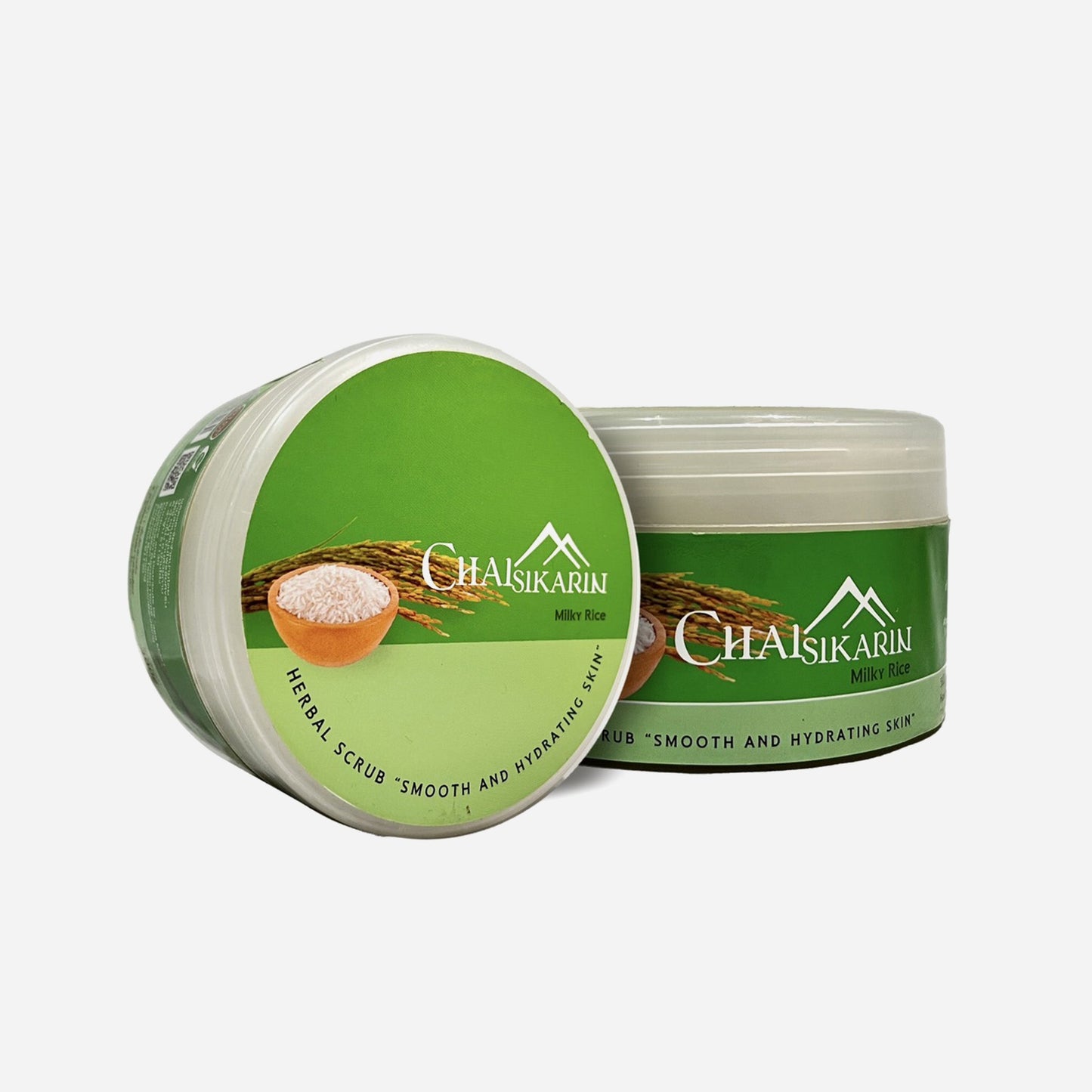 Milky Rice Herbal Body Scrub (For smooth and hydrating skin)