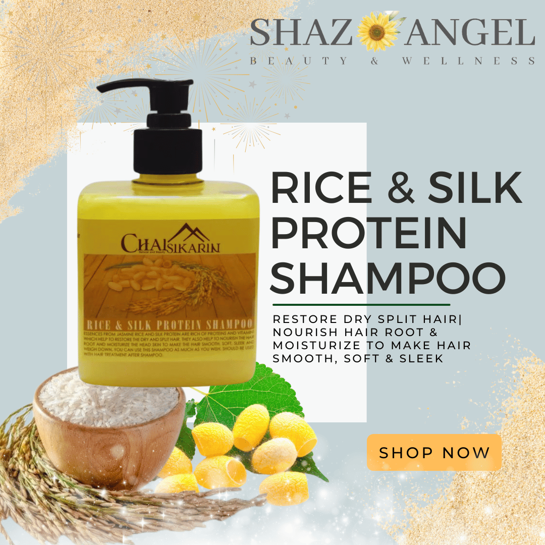 Rice & Silk Protein Shampoo (Dry & Damaged Hair)