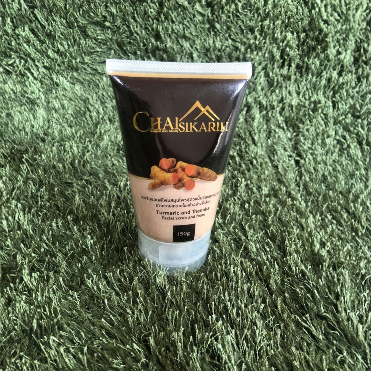 Turmeric & Thanaka Facial Scrub Foam