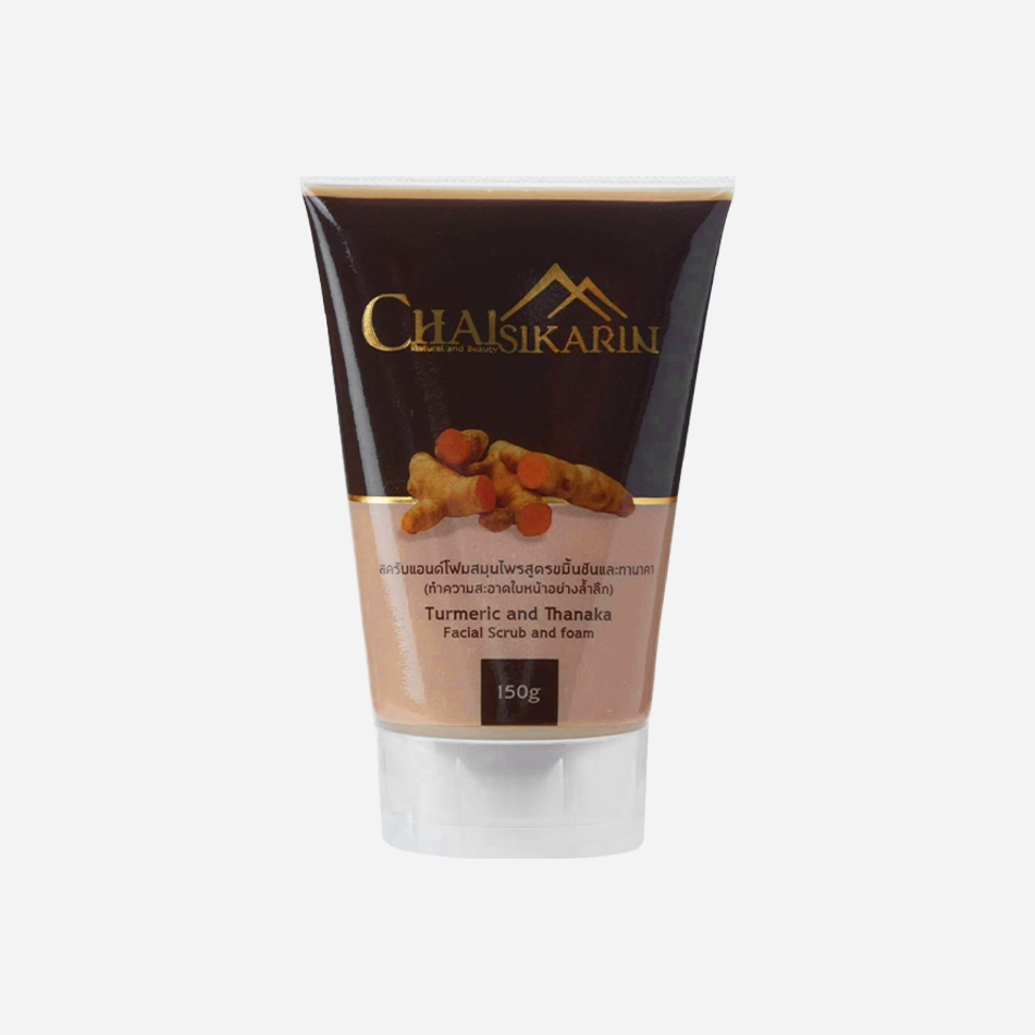 Turmeric & Thanaka Facial Scrub Foam