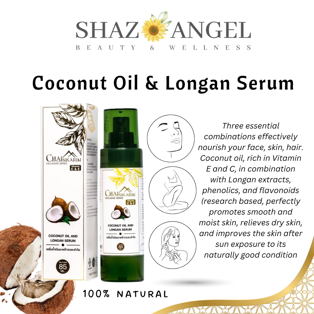 Coconut Oil & Longan Serum (3 in 1)