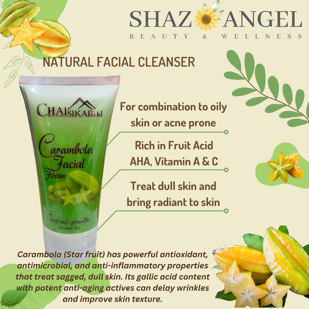 Carambola (Starfruit) Face Cleanser Foam