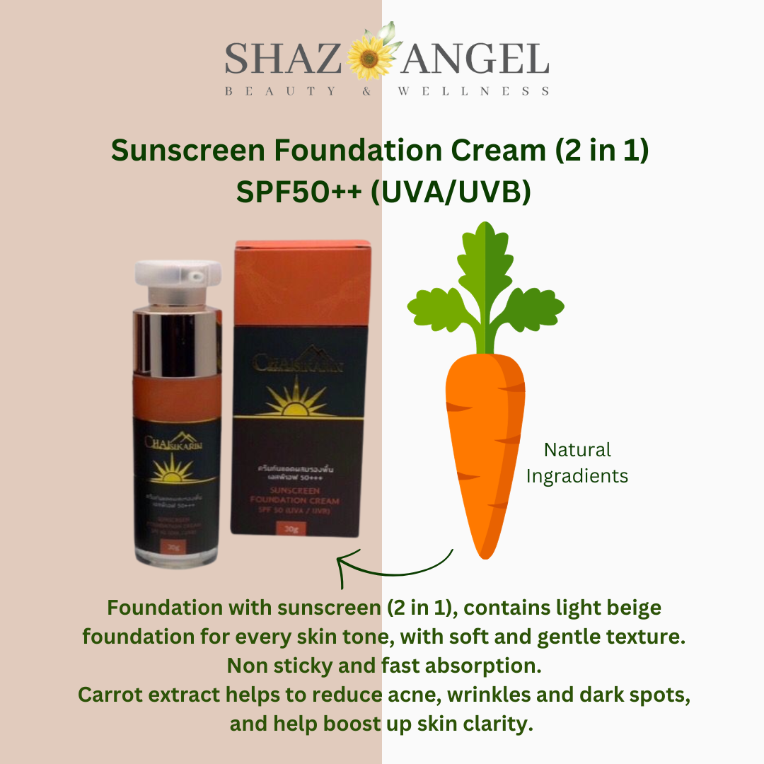 Sunblock Foundation Cream SPF50+++ (UVA/UVB)
